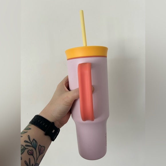 Owala Stainless Steel Travel Tumbler with Straw and Handle 40oz Candy Store - Picture 4 of 6